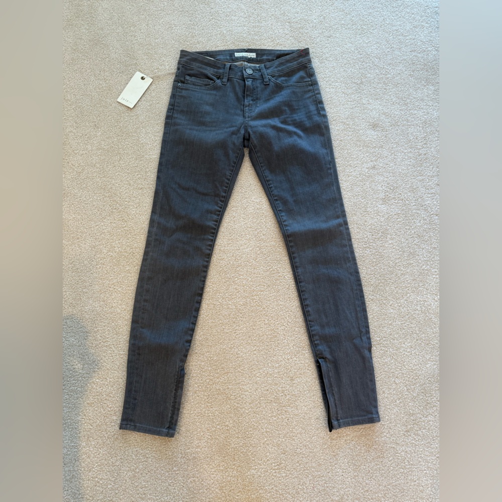 Joie Jeans Side Zipper Super Skinny (NWT) 14W 28L